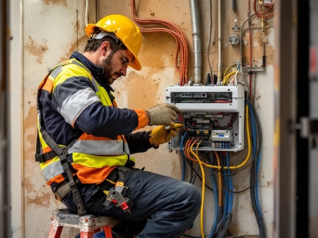 Step 2 — What an emergency electrician actually does when they arrive