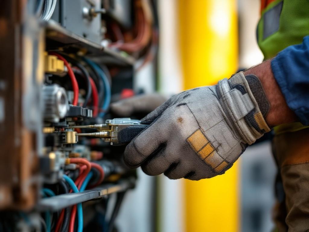 What causes a burning smell from a power point?